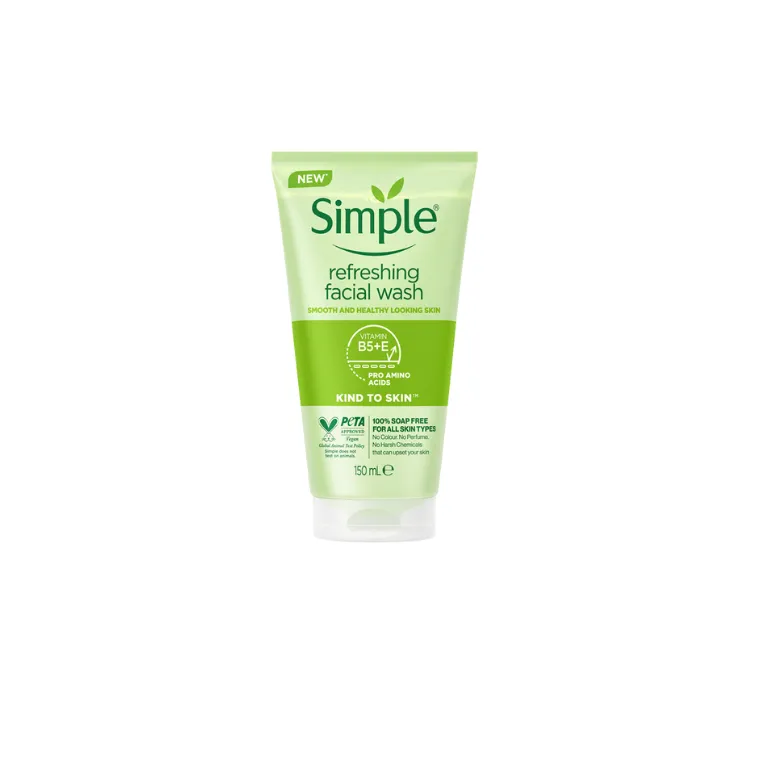 Simple Kind to Skin Refreshing Facial Wash Gel (150ml)